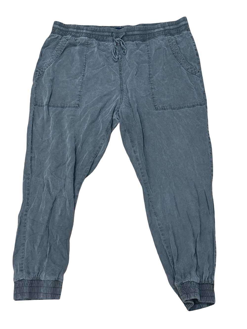 🩶 GAP Women's Gray‎ Utility Jogger Pants Size XL Casual Cargo Utility Pants